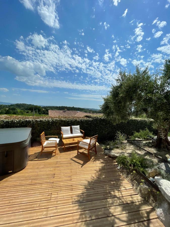 Chambre D'Hotes Avec Jacuzzi Ventoux Cocoon Bédoin Esterno foto