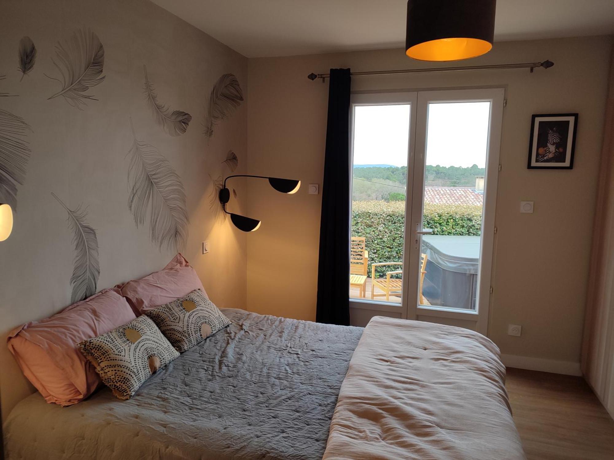 Chambre D'Hotes Avec Jacuzzi Ventoux Cocoon Bédoin Esterno foto